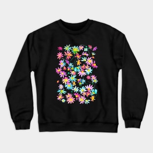 Pastel Daisies Crewneck Sweatshirt